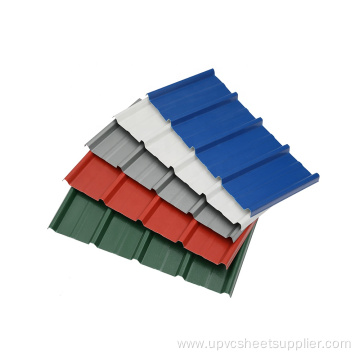 ASA Trapezoidal UPVC Roof Sheet Insulated Weather Resistance